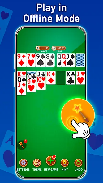 Взлом Solitaire: Classic Card Game (Клондайк Солитер)  [МОД Много денег] — стабильная версия apk на Андроид screen 5