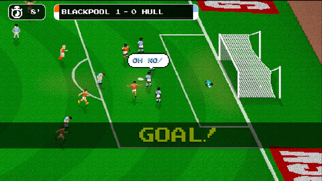 Взломанная Retro Goal (Ретро Гол)  [МОД Бесконечные деньги] — полная версия apk на Андроид screen 4