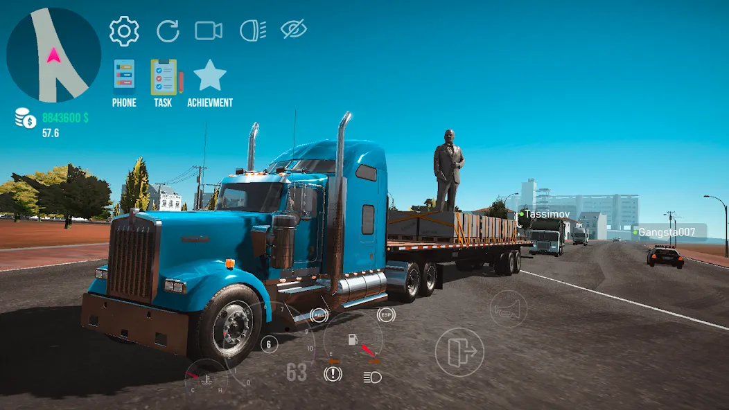 Взлом Nextgen: Truck Simulator Drive (Некстджен)  [МОД Unlocked] — последняя версия apk на Андроид screen 2