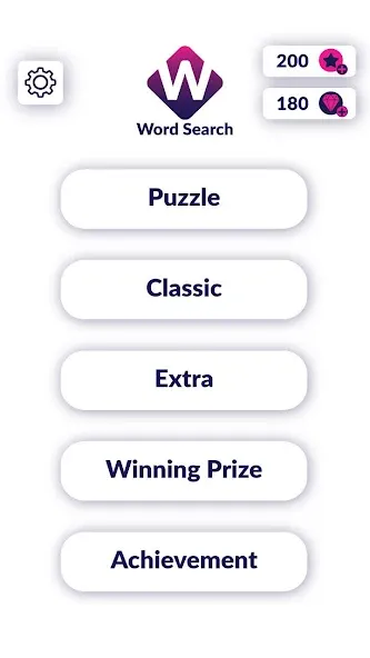 Скачать взломанную Word Search Puzzle (Уорд Срч Пазл)  [МОД Mega Pack] — последняя версия apk на Андроид screen 2