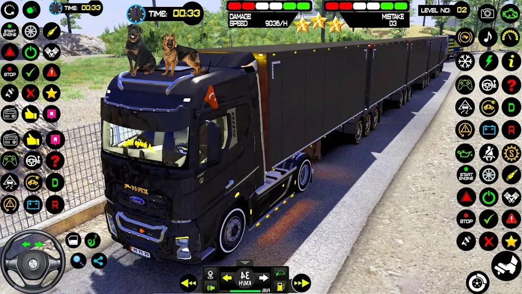 Взлом Cargo Truck Driving Truck Game (Ойл трек геймс симулятор 3D)  [МОД Бесконечные монеты] — полная версия apk на Андроид screen 3