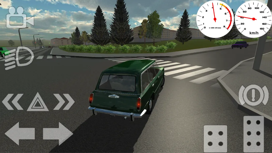 Скачать взлом Russian Classic Car Simulator (Русский Классический Автосимулятор)  [МОД Mega Pack] — стабильная версия apk на Андроид screen 3