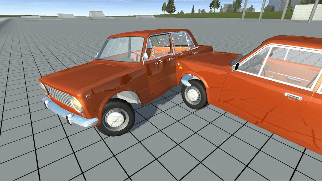 Взломанная Simple Car Crash Physics Sim (Симулятор физики простого автомобильного столкновения)  [МОД Меню] — полная версия apk на Андроид screen 3