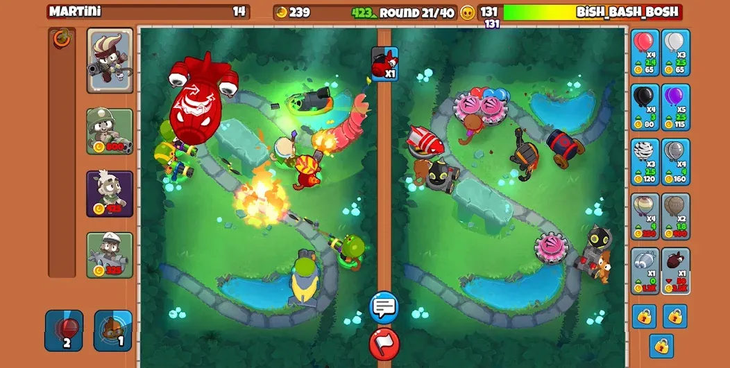 Взломанная Bloons TD Battles 2 (Блунс ТД Батлс 2)  [МОД Unlimited Money] — последняя версия apk на Андроид screen 2