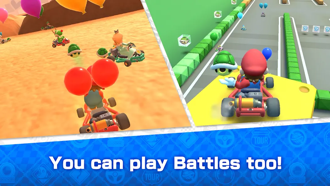 Скачать взлом Mario Kart Tour (Марио Карт Тур)  [МОД Много денег] — стабильная версия apk на Андроид screen 1