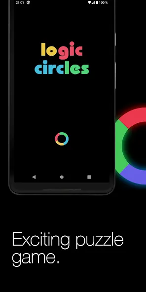 Скачать взлом Logic circles. Puzzle game.  [МОД Все открыто] — стабильная версия apk на Андроид screen 1