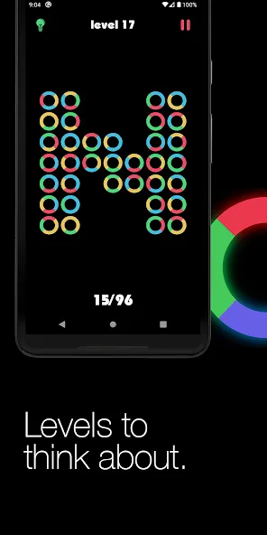 Скачать взлом Logic circles. Puzzle game.  [МОД Все открыто] — стабильная версия apk на Андроид screen 3