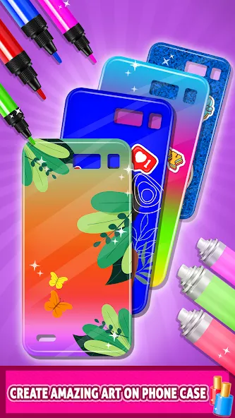 Взлом Mobile Phone Case DIY  [МОД Все открыто] — стабильная версия apk на Андроид screen 1