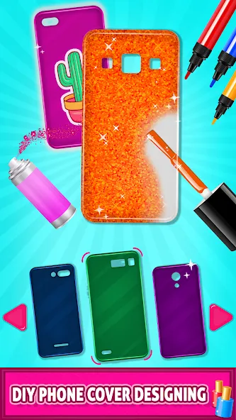 Взлом Mobile Phone Case DIY  [МОД Все открыто] — стабильная версия apk на Андроид screen 4