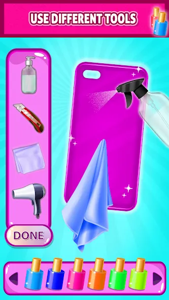 Взлом Mobile Phone Case DIY  [МОД Все открыто] — стабильная версия apk на Андроид screen 5