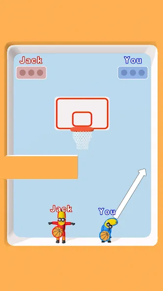 Скачать взломанную Basket Battle (БаскетБатл)  [МОД Много денег] — полная версия apk на Андроид screen 3