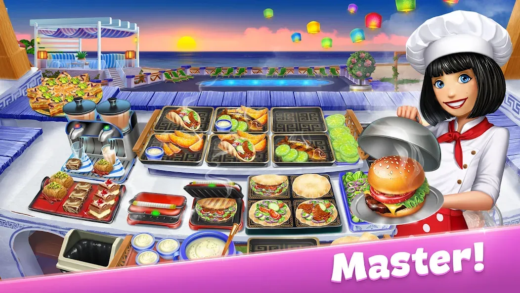 Взлом Cooking Fever: Restaurant Game  [МОД Mega Pack] — последняя версия apk на Андроид screen 3