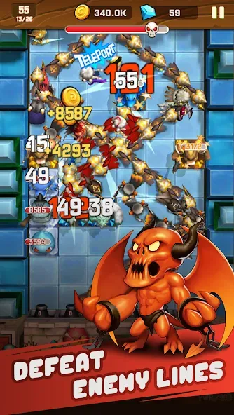 Взлом Monster Breaker Hero (Монстер Брейкер Герой)  [МОД Меню] — стабильная версия apk на Андроид screen 3