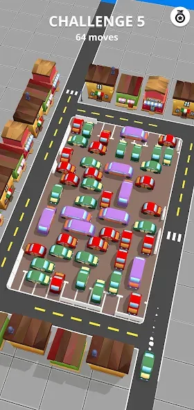 Скачать взлом Car Parking Jam 3D: Move it!  [МОД Бесконечные монеты] — последняя версия apk на Андроид screen 2