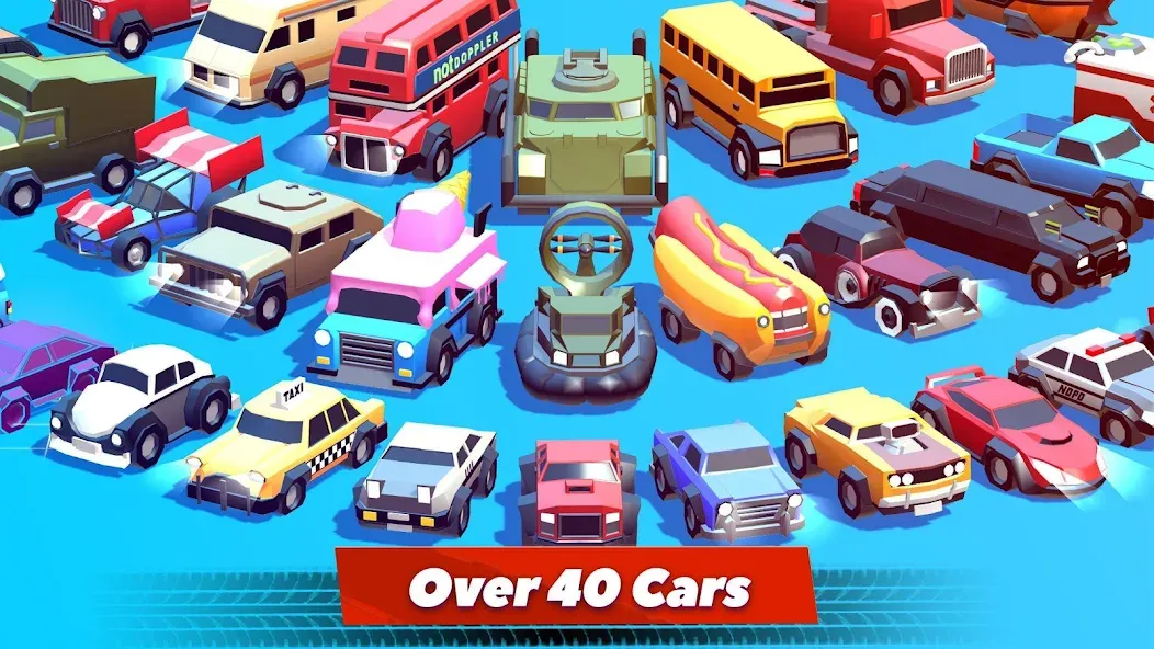 Взломанная Crash of Cars (Краш оф Карс)  [МОД Бесконечные деньги] — последняя версия apk на Андроид screen 4