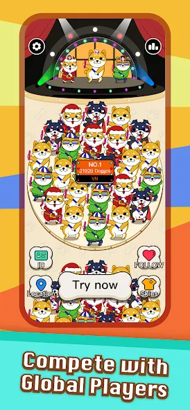 Скачать взлом Doggo Go — Meme, Match 3 Tiles (Догго Го)  [МОД Mega Pack] — последняя версия apk на Андроид screen 2