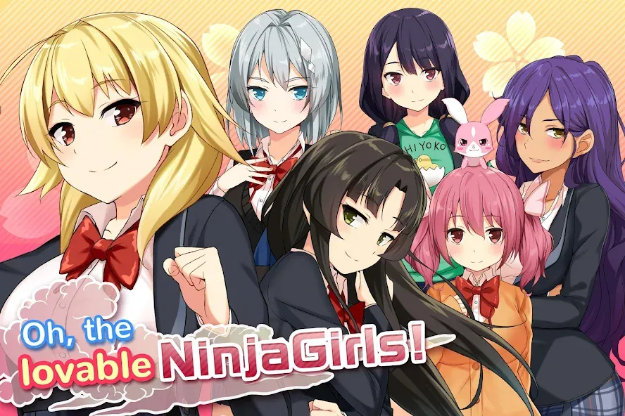 Взломанная Moe! Ninja Girls/Sexy School  [МОД Много денег] — полная версия apk на Андроид screen 3