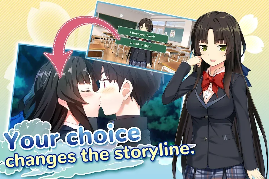 Взломанная Moe! Ninja Girls/Sexy School  [МОД Много денег] — полная версия apk на Андроид screen 4