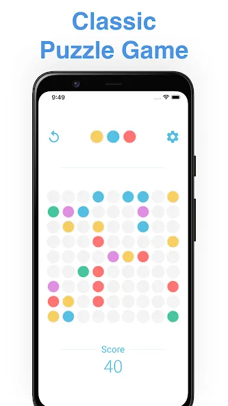 Взлом Color Lines (Цолор Линес)  [МОД Меню] — последняя версия apk на Андроид screen 1