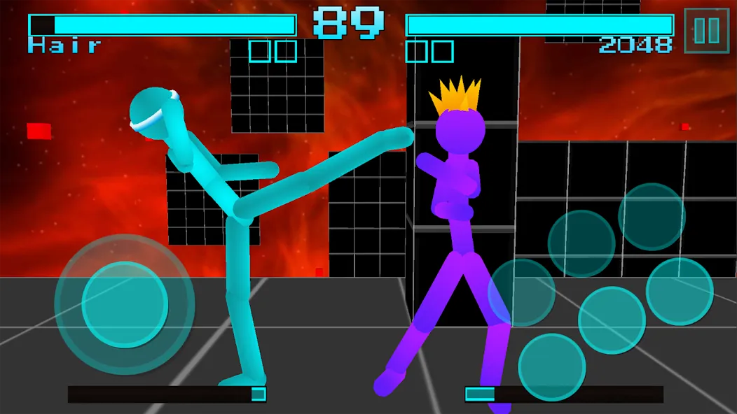 Взлом Stickman Fighting Neon Warrior  [МОД Бесконечные деньги] — стабильная версия apk на Андроид screen 2