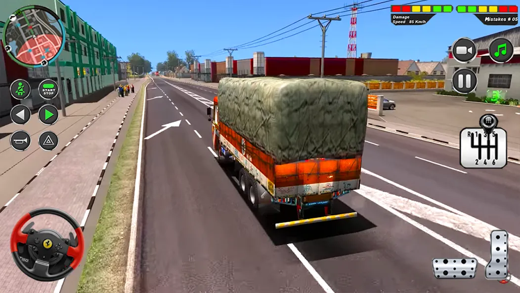 Взломанная Indian Heavy Truck Delivery 3D  [МОД Много денег] — полная версия apk на Андроид screen 2