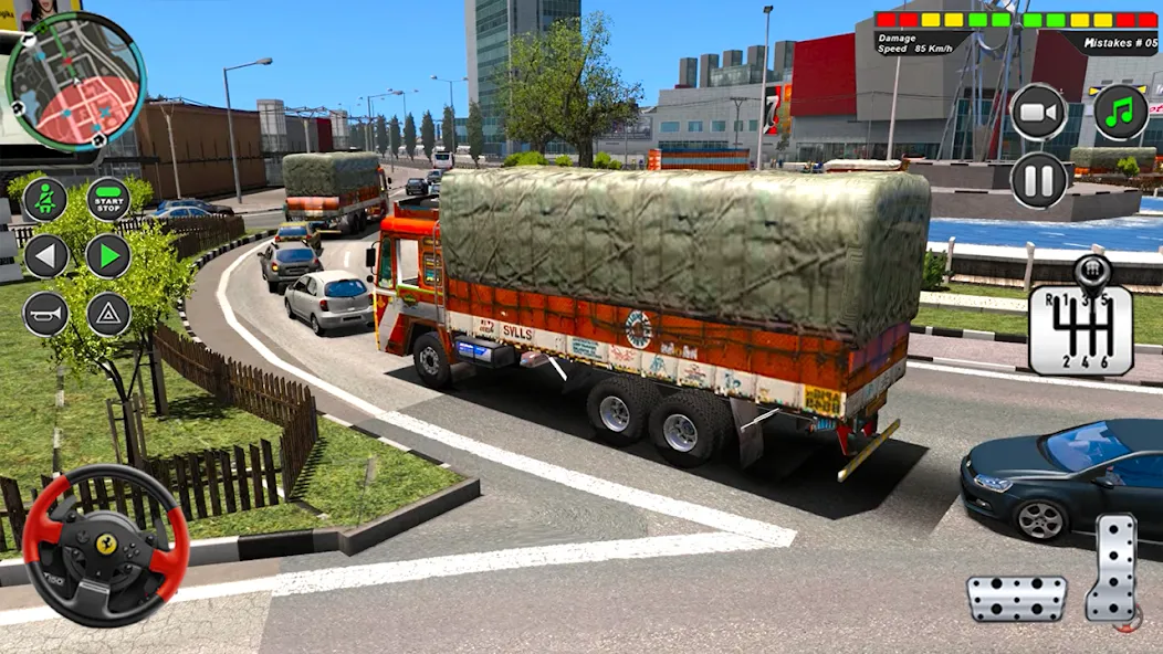 Взломанная Indian Heavy Truck Delivery 3D  [МОД Много денег] — полная версия apk на Андроид screen 4