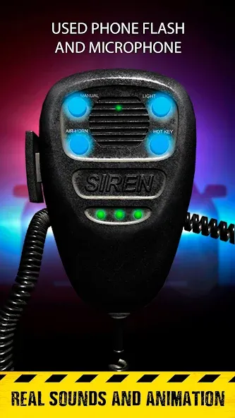 Скачать взлом Siren sounds set: siren system  [МОД Меню] — стабильная версия apk на Андроид screen 2