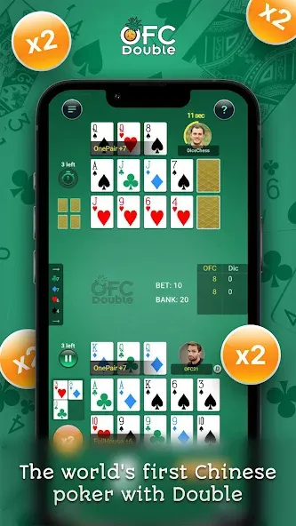 Скачать взлом OFC Double (ОФК Дабл)  [МОД Много монет] — стабильная версия apk на Андроид screen 1