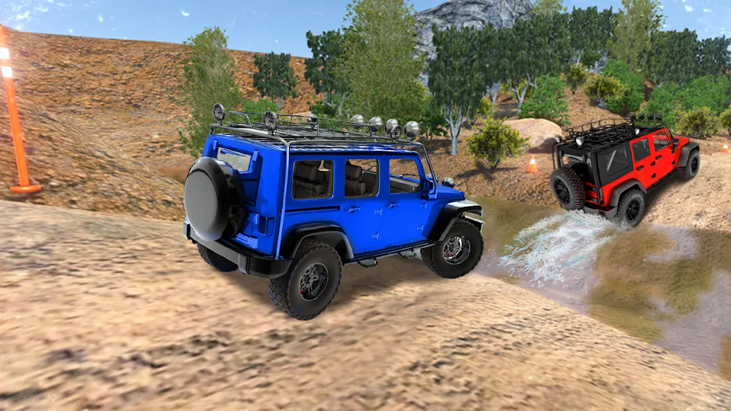 Скачать взлом 4X4 Offroad SUV Driving Games  [МОД Много денег] — стабильная версия apk на Андроид screen 1