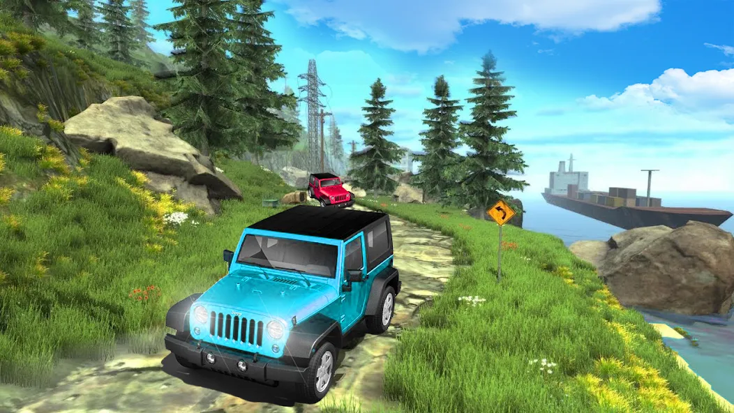 Скачать взлом 4X4 Offroad SUV Driving Games  [МОД Много денег] — стабильная версия apk на Андроид screen 3