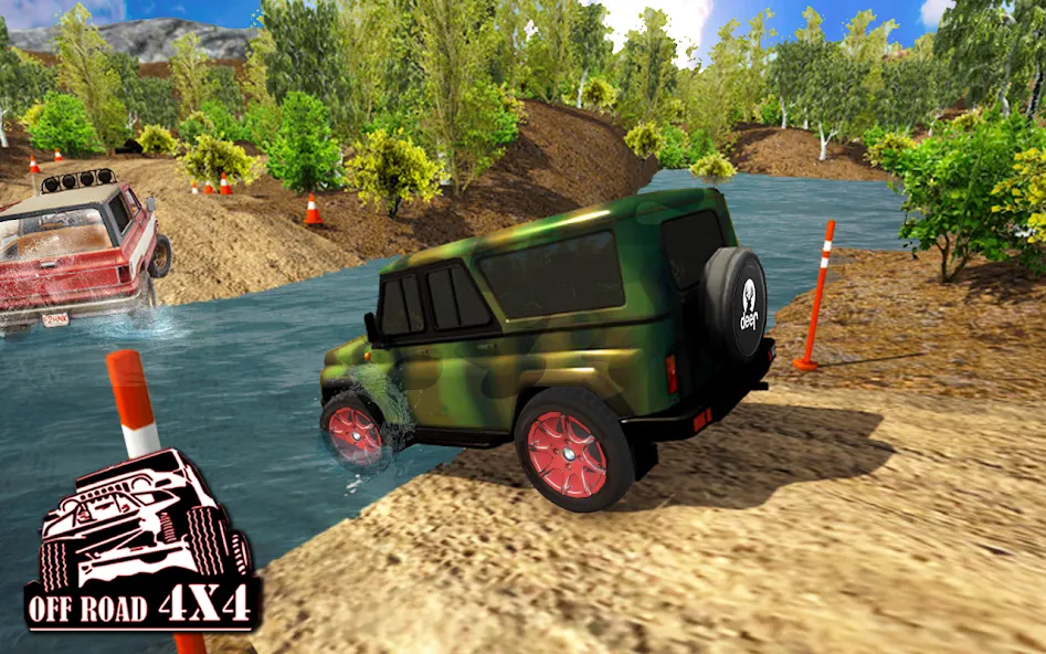 Взлом Offroad Jeep Racing Extreme  [МОД Menu] — стабильная версия apk на Андроид screen 5