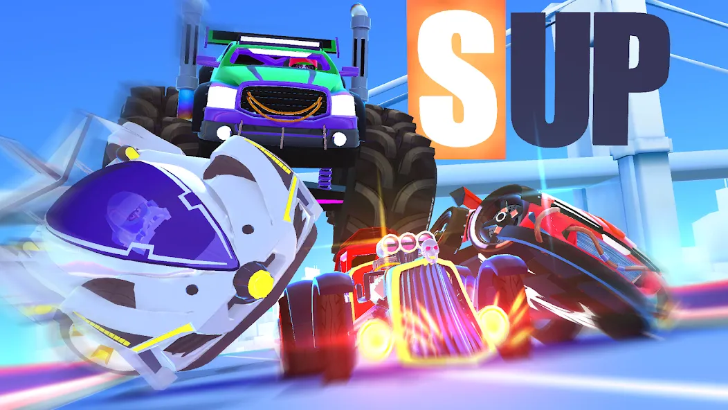 Взломанная SUP Multiplayer Racing Games (СУП Мультиплеер Рейсинг)  [МОД Много денег] — стабильная версия apk на Андроид screen 5