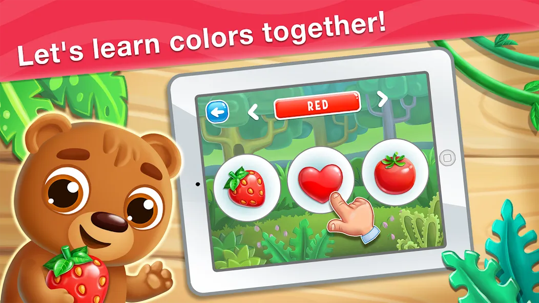 Взломанная Colors learning games for kids  [МОД Unlimited Money] — полная версия apk на Андроид screen 1