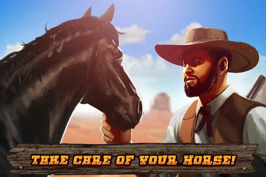 Скачать взлом Cowboys Horse Racing Derby  [МОД Unlocked] — стабильная версия apk на Андроид screen 2