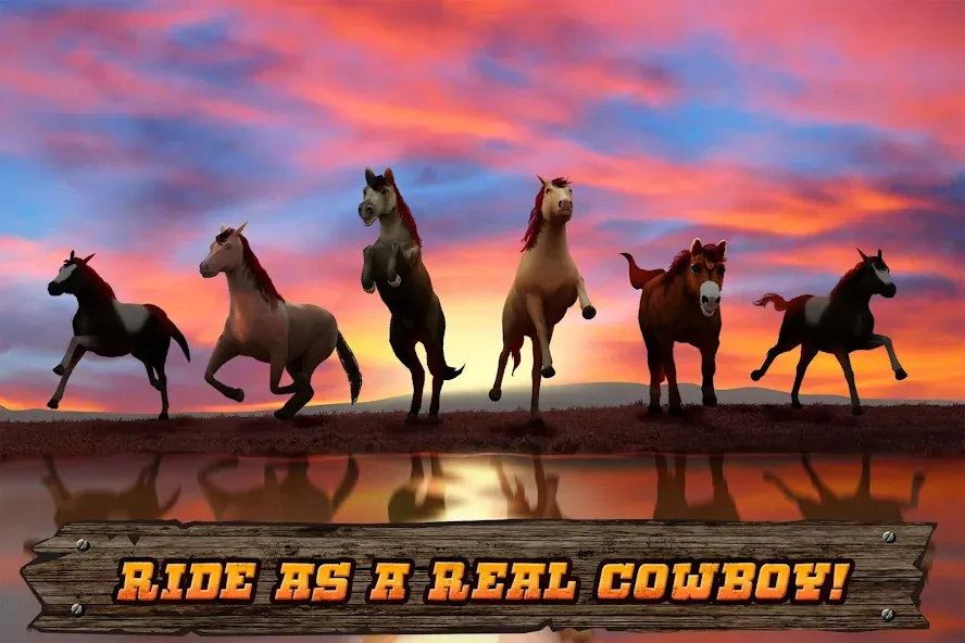 Скачать взлом Cowboys Horse Racing Derby  [МОД Unlocked] — стабильная версия apk на Андроид screen 5