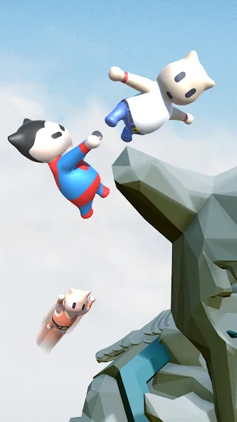 Взломанная Gang Battle 3D (Ганг Баттл 3Д)  [МОД Меню] — полная версия apk на Андроид screen 2