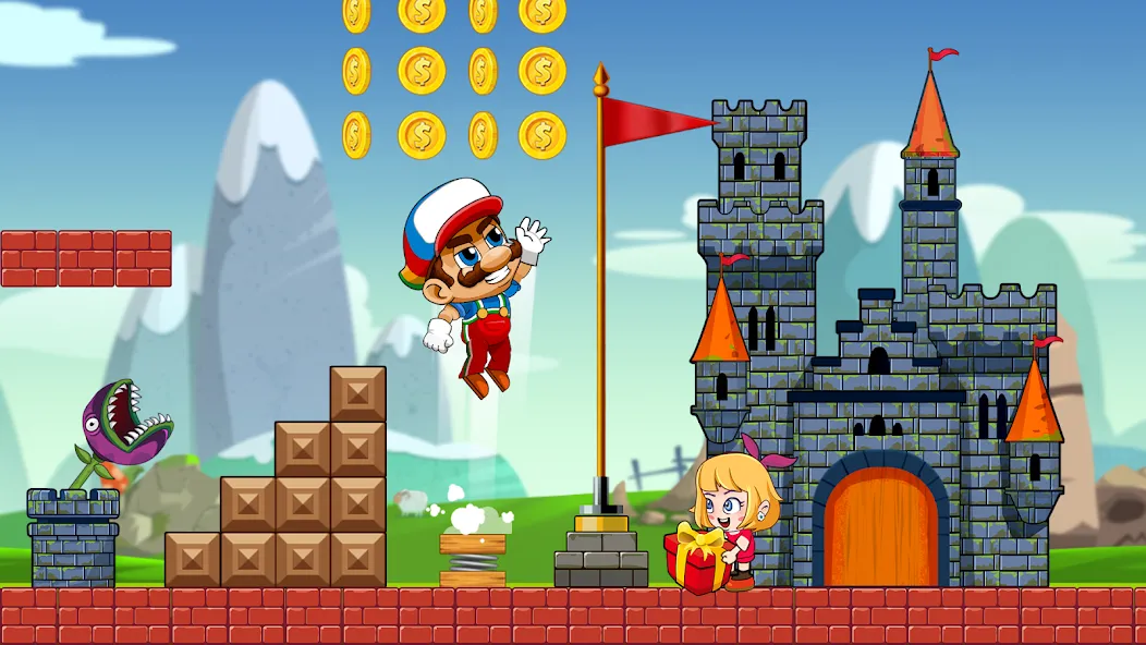 Взлом Super Bean Bros: Running Games (Супер Бин Приключение)  [МОД Много денег] — полная версия apk на Андроид screen 3