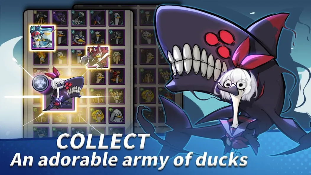 Скачать взломанную Merge Duck 2: Idle RPG (Мердж Дак 2)  [МОД Mega Pack] — стабильная версия apk на Андроид screen 3