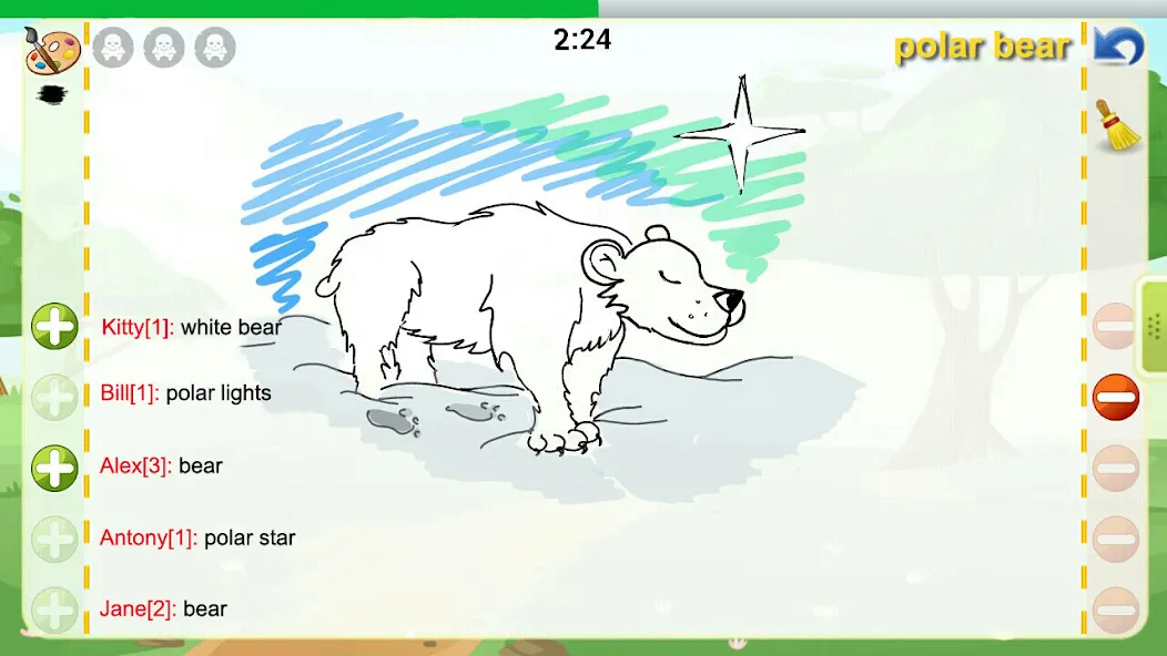 Взломанная Draw and Guess Online  [МОД Меню] — последняя версия apk на Андроид screen 1