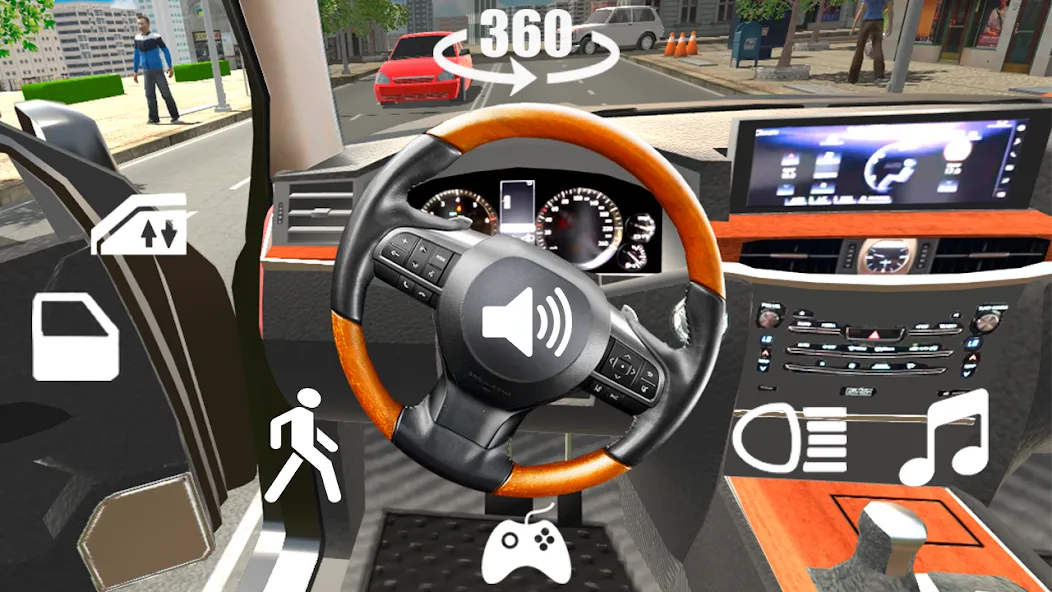 Скачать взломанную Car Simulator 2  [МОД Все открыто] — стабильная версия apk на Андроид screen 3