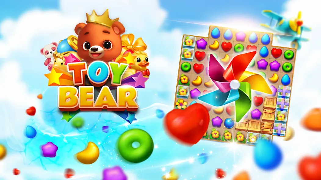 Взлом Toy Bear Sweet POP: Match 3 (Той Бир Свит ПОП)  [МОД Меню] — стабильная версия apk на Андроид screen 5