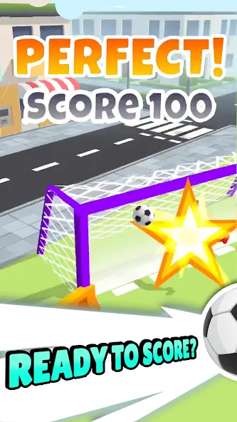 Скачать взломанную Crazy Kick! Fun Football game  [МОД Все открыто] — последняя версия apk на Андроид screen 1