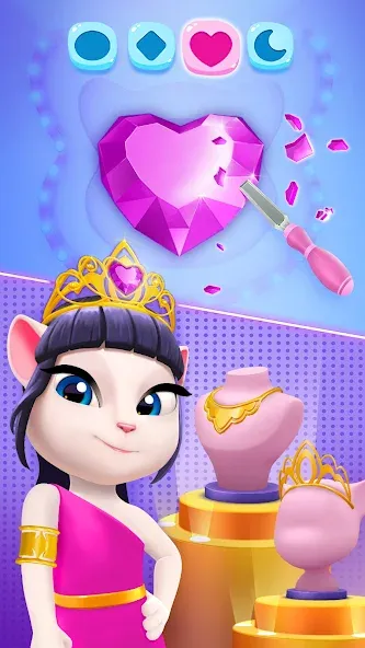 Взлом My Talking Angela 2  [МОД Много монет] — полная версия apk на Андроид screen 5