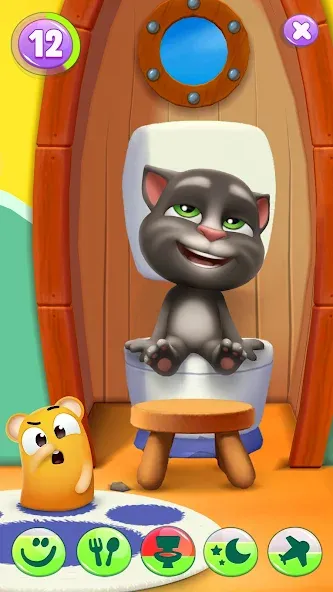 Скачать взлом My Talking Tom 2  [МОД Меню] — стабильная версия apk на Андроид screen 3