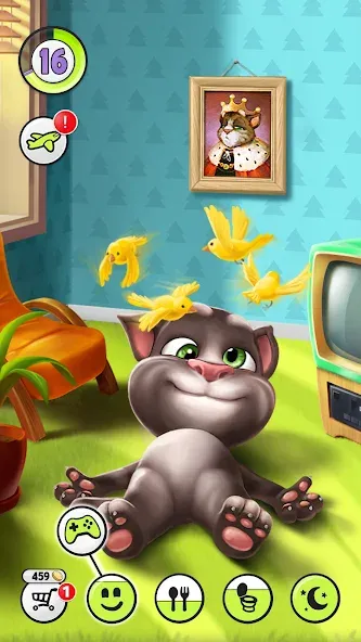 Скачать взлом My Talking Tom  [МОД Много денег] — стабильная версия apk на Андроид screen 1