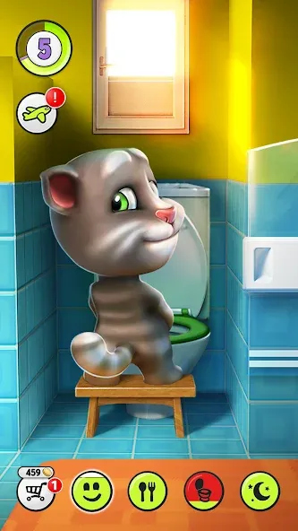 Скачать взлом My Talking Tom  [МОД Много денег] — стабильная версия apk на Андроид screen 2