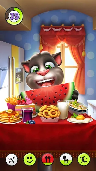 Скачать взлом My Talking Tom  [МОД Много денег] — стабильная версия apk на Андроид screen 3