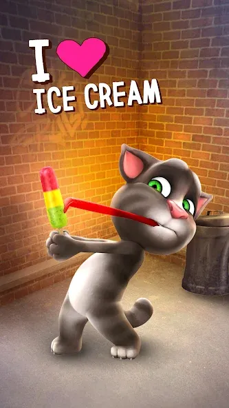 Взломанная Talking Tom Cat  [МОД Все открыто] — стабильная версия apk на Андроид screen 1