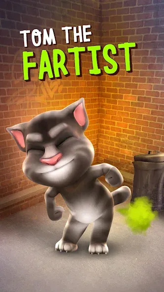 Взломанная Talking Tom Cat  [МОД Все открыто] — стабильная версия apk на Андроид screen 3