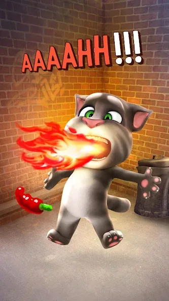 Взломанная Talking Tom Cat  [МОД Все открыто] — стабильная версия apk на Андроид screen 4